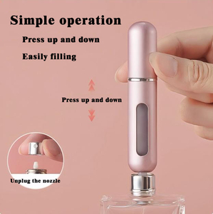 Mini Refillable Chai Nước Hoa 5Ml 8Ml 10Ml Du Lịch Kích Thước Nhôm Nước Hoa Phun Dầu <span class=keywords><strong>Atomizer</strong></span> Rỗng Refill Chai Cho Nước Hoa - Product Image 6