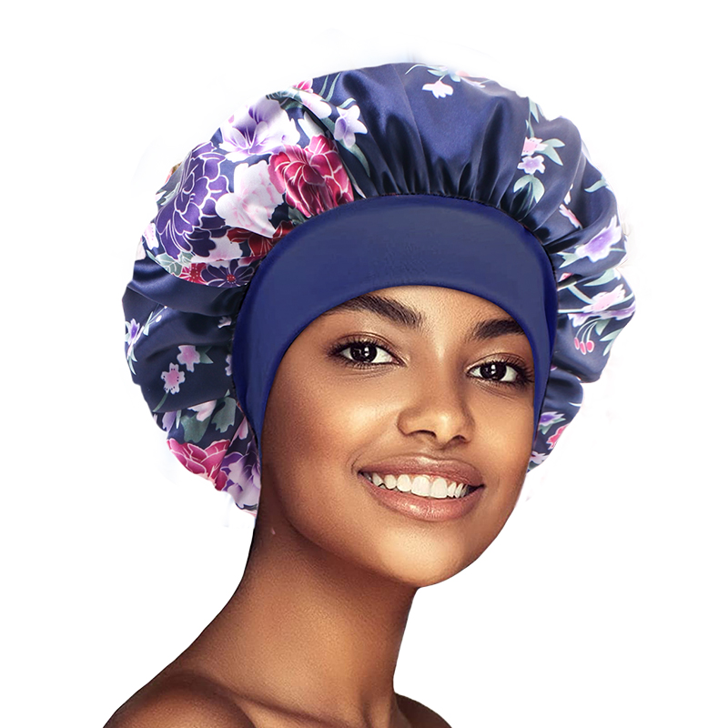 Navy Blue Flower