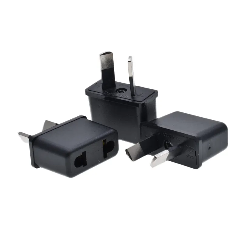 Di alta qualità UE ad AU plug adapter con isolamento 2 pin mini estensione convertitore 6A250V DEGLI STATI UNITI di AU plug adapter per Rasoio