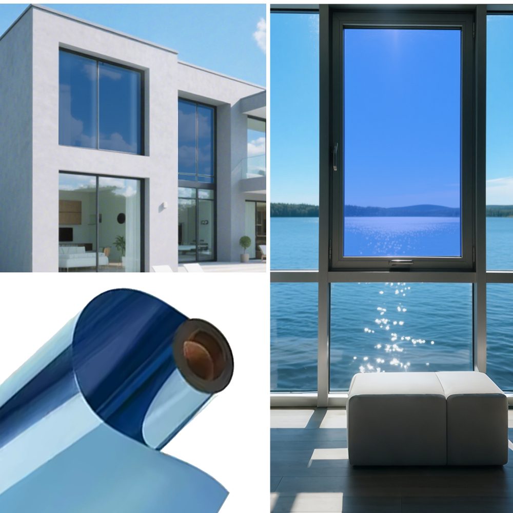 Bleu marine argent