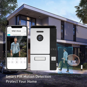 2-Wire Tuya App D210+M10 7&quot; Inch Mobile App Control Latest Model <strong>Touch</strong> <strong>Button</strong> Screen Smartphone Video <strong>Intercom</strong> <strong>System</strong> for Villa - Product Image 3