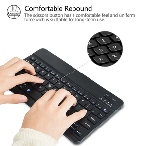 Teclado inalámbrico para iPad para Samsung para Lenovo Tab para Huawei xiaomi Tablet Mini teclado magnético diseño de idioma personalizado - Product Image 6