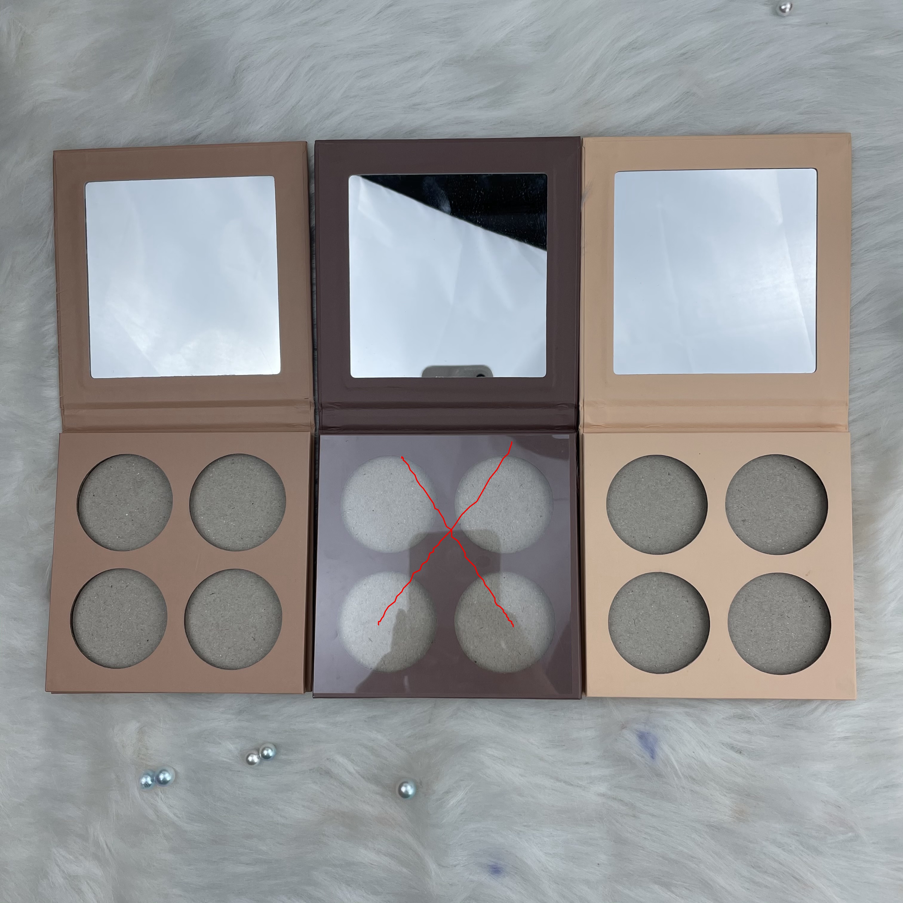 Palette di 4 colori marrone medio
