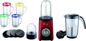 Yeni tasarım ev Blender eziyet karışımı karışımı yüzlü 4 in 1 meyve mikser ile LED ışık etrafında anahtarı - Product Image 3