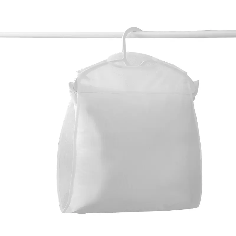 Travesseiro de pendurar roupa, tela dobrável para secagem e armazenamento, almofadas