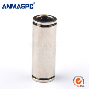 Bán buôn Brass PU thẳng Cooper Doanh kim loại khí nén phụ kiện nhanh chóng doanh cho Hose khớp nối - Product Image 3