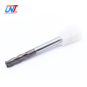 UNT硬质合金Fresa金刚石涂层数控刀具4槽角半径立铣刀石墨 - Product Image 3