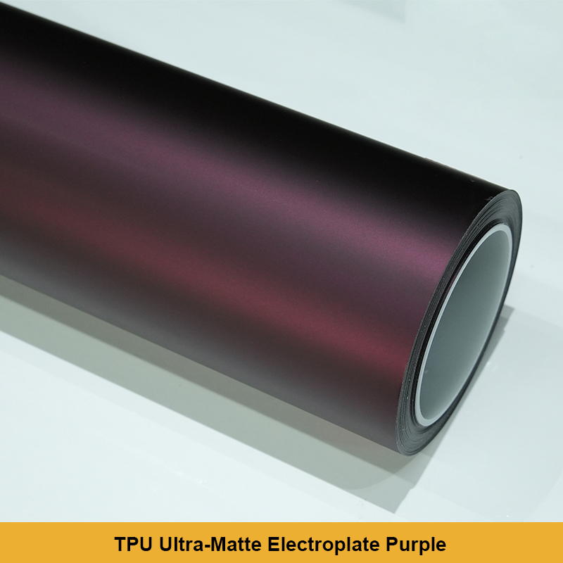 05TPU Violet électroplaqué ultra mat