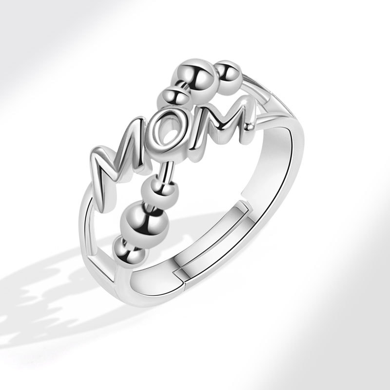 White gold color (sliding beads)