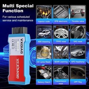VXDIAG VCX NANO NX500 Pro OBD2 Scanner per auto strumento diagnostico per Ford Mazda ECU chiave programmatore e lettore di codici caratteristiche di Test attivo - Product Image 4