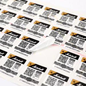 New Tamper Proof Qr <strong>Code</strong> Tags Scratch-Off Anti-Counterfeit Label With Unique Number Security Authenticity 3D Hologram Sticker - Product Image 5