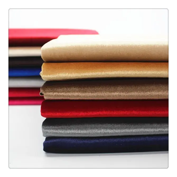 Tela de poliéster para tapicería de sofá, tapizado moderno de terciopelo de Corea, venta al por mayor, fábrica china, disponible