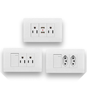 Presa presa intelligente per la casa presa presa a muro e interruttore a parete 118 interruttori a pulsante - Product Image 4