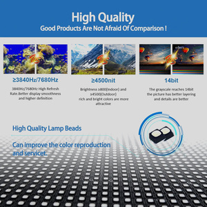 128x64โมดูลแสดงผล LED แบบดอทเมตริก P2.5 SMD 1921หน้าจอ LED โมดูลกลางแจ้ง - Product Image 5