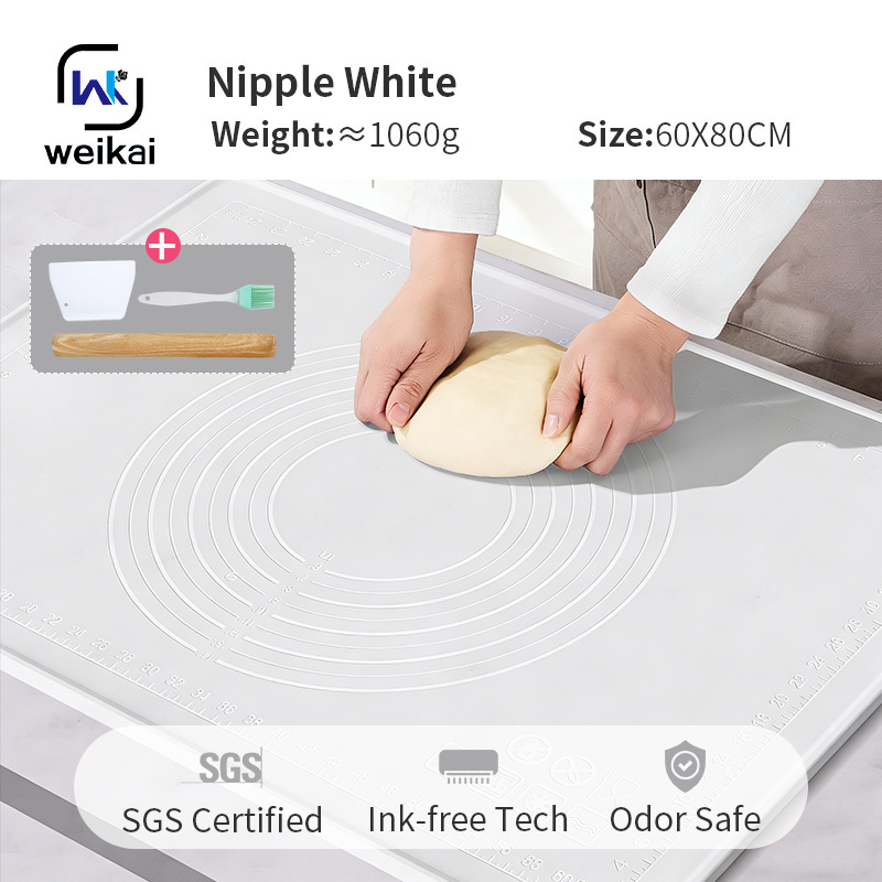 Nipple White 60X80 cm
