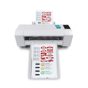FC350DC çift kafa yüksek hız A3 dijital kalıp kesme makinesi otomatik sac etiket kesici Sticker - Product Image 3
