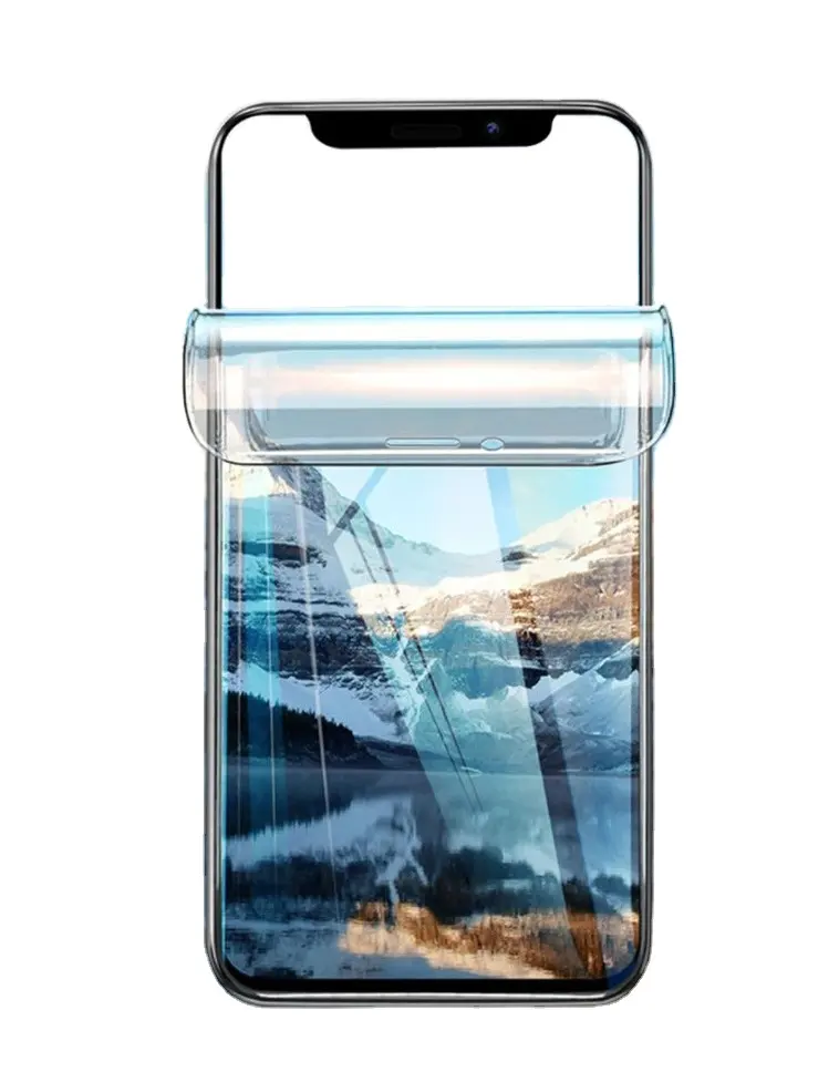 Topkwaliteit Modern Design Anti Kras Transparant Mobiele Telefoon Technologie Nano Glas Vloeibare Schermbeschermer Voor Export