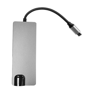 Factory Direct 8-In-1 per Laptop Docking Station USB3.0 VGA + HDTV adattatore TYPE-C SD Stock per Computer Docking Station a basso prezzo - Product Image 3