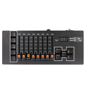 2025 Mini luce da palcoscenico DMX console di illuminazione DMX DJ Light Controller/DMX 40 Channel Controller/DMX Control con batteria - Product Image 1