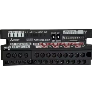 新品オリジナル三菱AJ65SBT2B-64DAプログラマブルロジックコントローラモジュール (PLC) 入出力リモートモジュール - Product Image 1