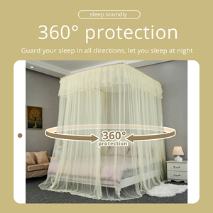 Mosquitera de poliéster para uso doméstico, mosquitera cuadrada retráctil para interior de adultos con patrón ondulado, para puerta - Product Image 3