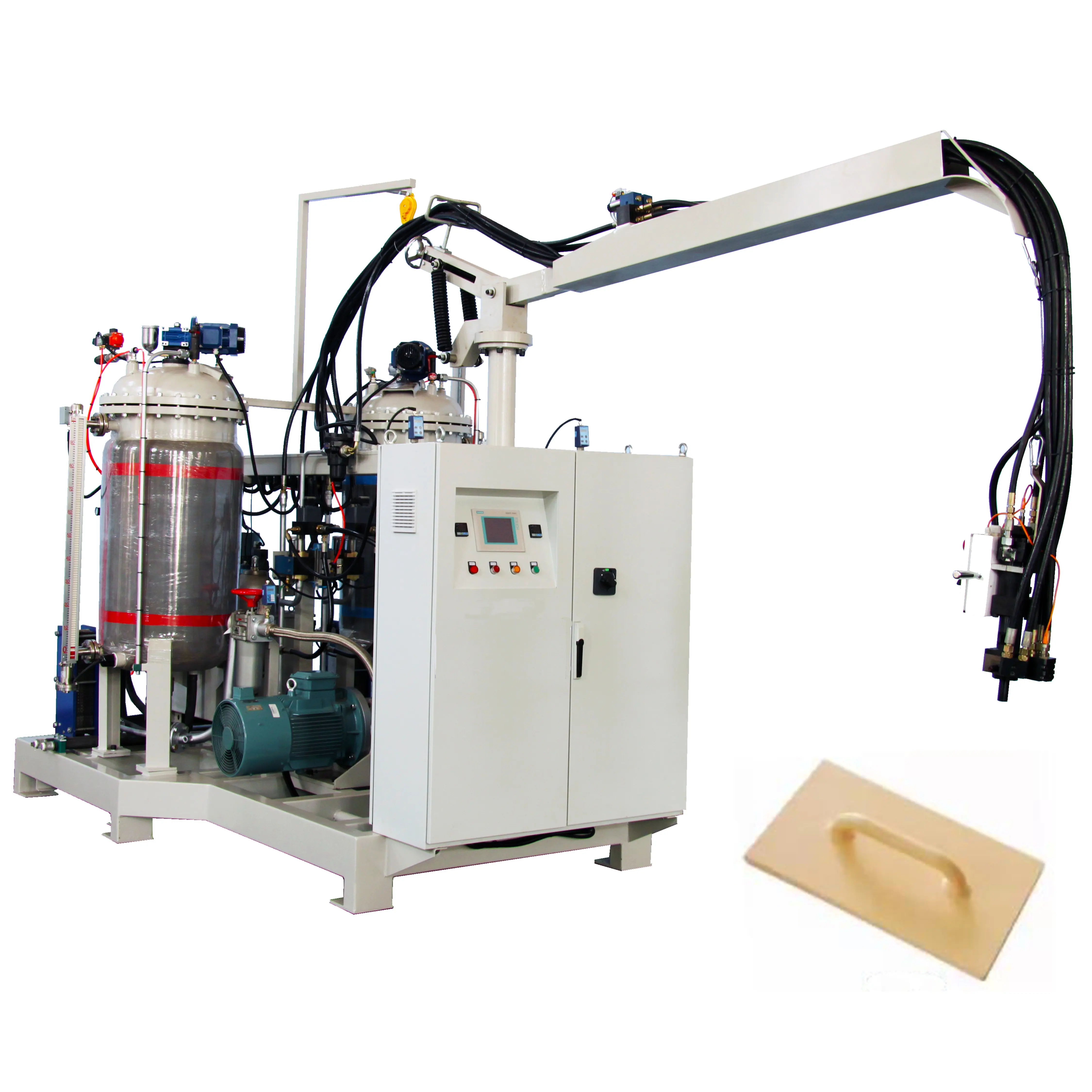 Factory Plastic Polyurethane Sponge Trowel PU Foaming Injection Production Line
