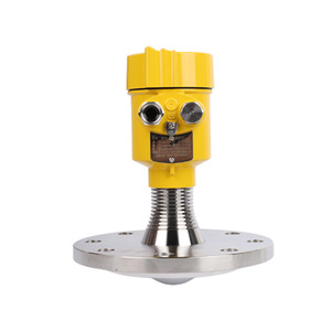 Instrumento de bajo precio 80G Transmisor de nivel de radar 30m Rango DN80 DN100 Brida Tanque de almacenamiento superior Instalación Sensor de nivel de radar - Product Image 1