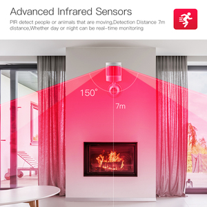 Home Security System App Fernbedienung Tuya Smart ZigBee Pir Bewegungs sensor Menschlicher Infrarot-Induktion detektor - Product Image 3
