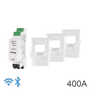 Shelly Pro 3EM-400Aスマートホームwifiリレーニュートラルスマートスイッチなしesp8266wifiスイッチzigbeeからmqtt - Product Image 2
