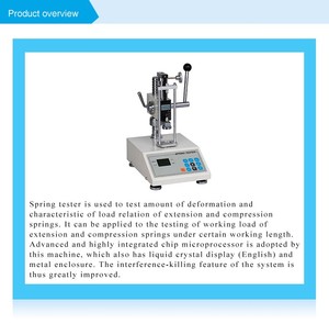 100N Feder last prüfmaschine für Spannung und Druck feder - Product Image 4