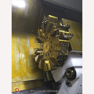 Torno de torneado automático CNC TCK65 con herramientas en vivo de eje C de cama inclinada y mandril de pinza horizontal - Product Image 4