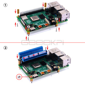 Modulo scheda Breakout per morsettiera Raspberry GPIO per Raspberry Pi 4B/ 3B/3B/ 2B/ 1B/Zero/ Zero W