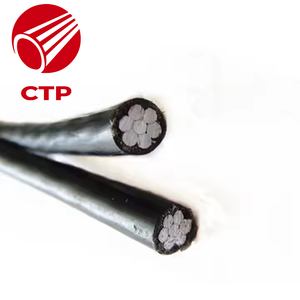 2x16mm2 bükülmüş alüminyum kablo güç istasyonu güç iletim XLPE yalıtım PVC tek çekirdekli 16A 30A anma ABC güç kabloları - Product Image 5