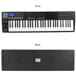 WORLDE PANDA61 Portable 61-Key USB <strong>MIDI</strong> <strong>Keyboard</strong> <strong>Controller</strong> 8 RGB Colorful Backlit Pads with USB Cable - Product Image 4