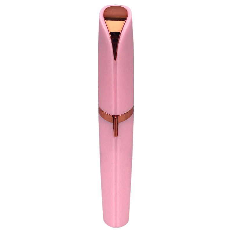 Tondeuses à sourcils roses et blanches