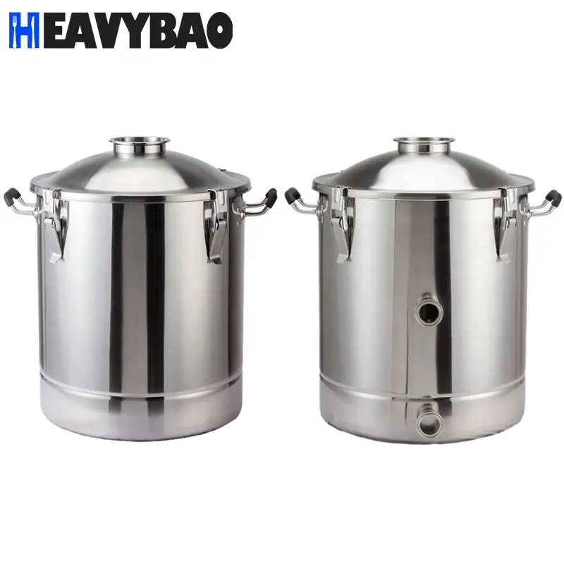 Heavybao-fermentador de acero inoxidable 304 personalizado, equipo de elaboración de cerveza para el hogar