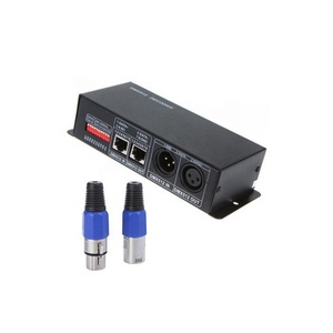 3 kanal dijital ekran dekoder LED denetleyici DC12/24V RGB dijital LED şerit için uzaktan kumanda ile - Product Image 2