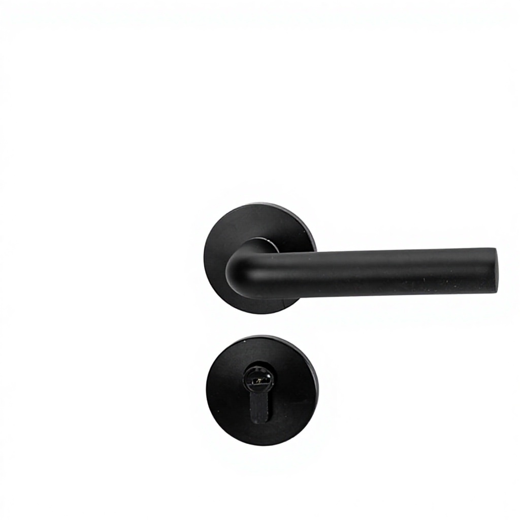 Model B Black handle with lock