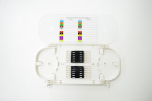 FTTH 12/24/48F塑料拼接托盘适用于接线板纤维接头闭合 - Product Image 3