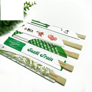 Tensoge bambu japon çubuklarını Hashi suşi sopa kağıt ambalaj CIF FOB EXW fiyat