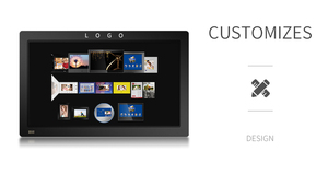 Amaboo 18.5 inch Khung ảnh kỹ thuật số HD <span class=keywords><strong>video</strong></span> tải về Tiếng Anh adversting <span class=keywords><strong>Player</strong></span> kỹ thuật số biển kệ trưng bày - Product Image 6