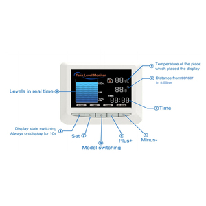 Domotica tlc2326ls Tuya cablato rs485 sistema di allarme ad ultrasuoni per livello dell'acqua con display LCD per serbatoi rotondi di acqua piovana - Product Image 5