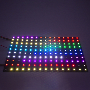 DC5V Адресуемая RGB 16x16 256 пикселей RGB WS2812B Светодиодная панель 8x8 8x16 индивидуальная цифровая светодиодная матричная панель дисплея - Product Image 4