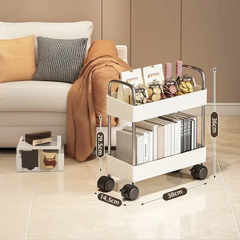 Blanc 2 couches 14,5*38*36CM