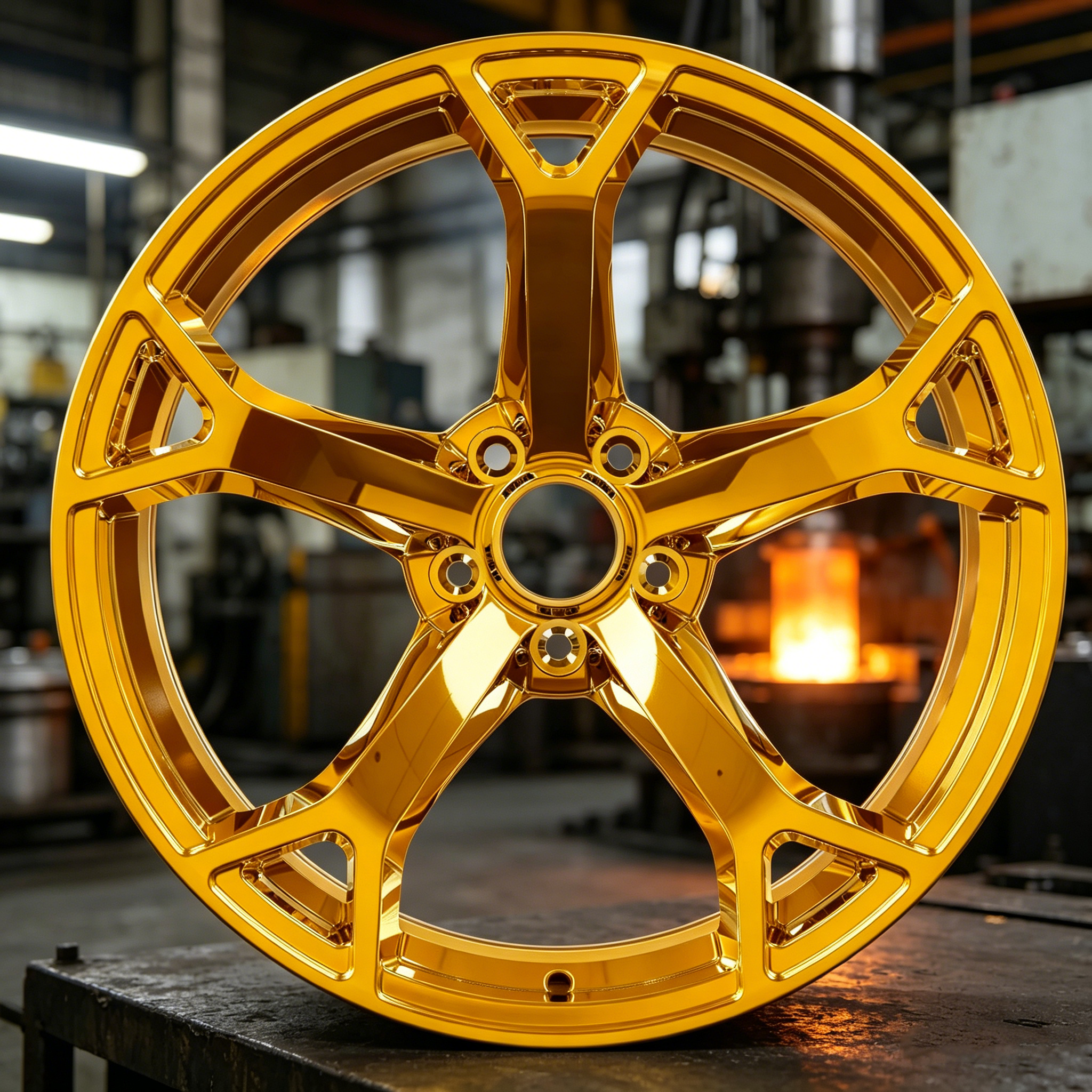 Chrome doré