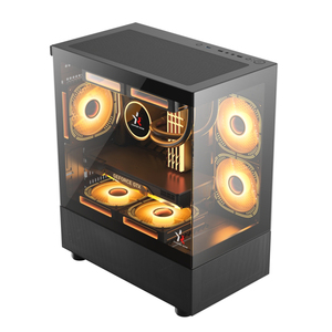 Computadora de escritorio E5 2673 V3 16GB 32GB 512G 1TB SSD RX580 8GB doce núcleos WIN-11 PC Computadora de escritorio Computadora de juegos pc gamer - Product Image 4