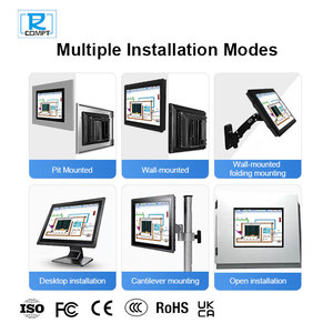 OEM/ODM incorporato Computer robusto Tablet PC Fanless tutto In un Computer IP65 Muti pollici Touch Panel PC industriale Touch Screen PC - Product Image 4
