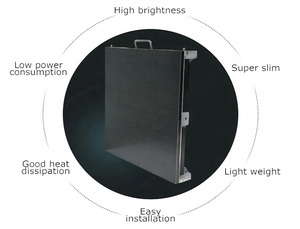 P 4.8จอแสดงผล Led กันน้ำผนังอาคารตกแต่งสไตล์พื้นผิวที่ทันสมัย
