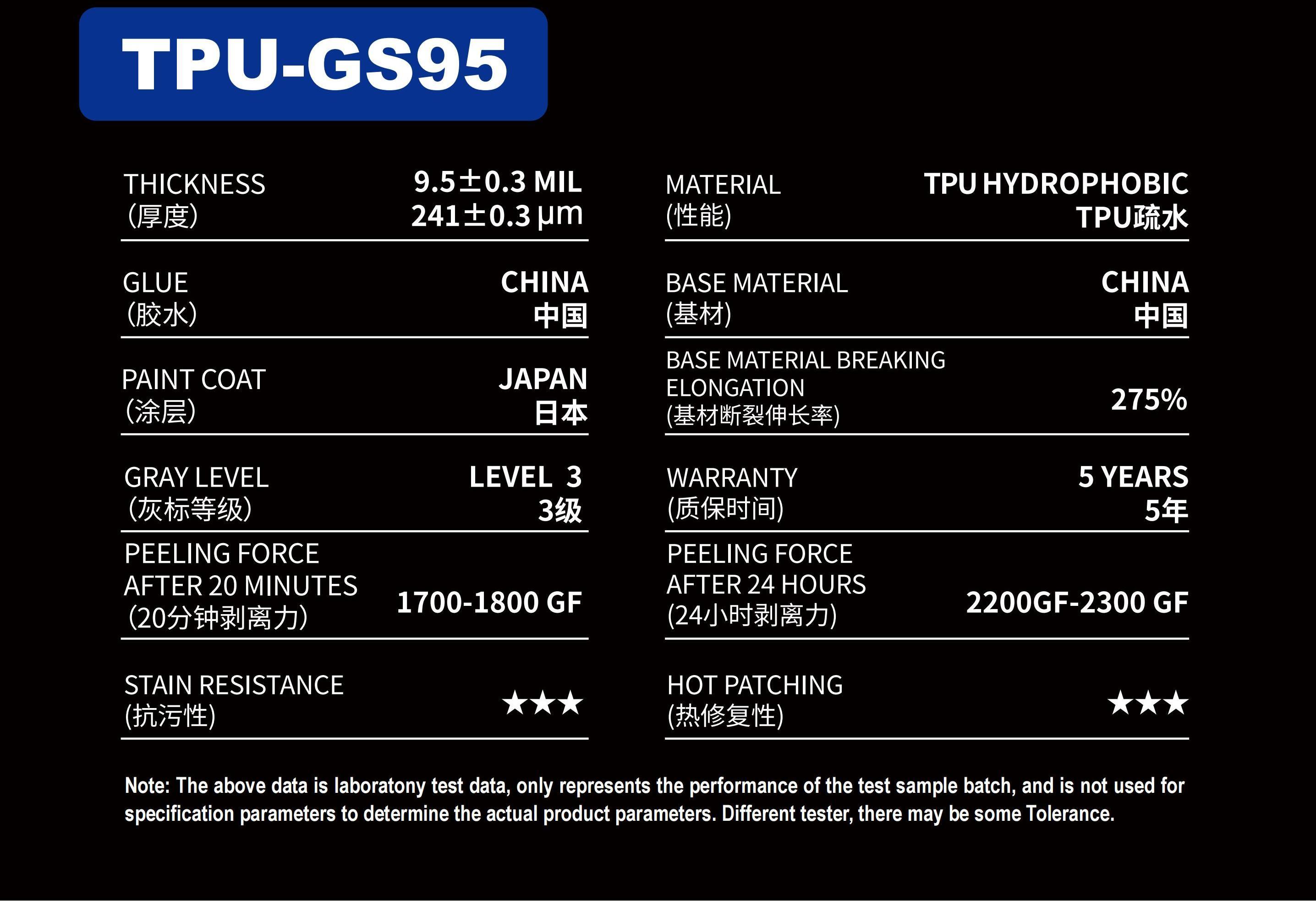 9.5mil Chinese Adhesive