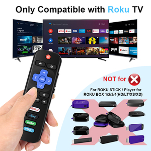 Telecomando TV universale di alta qualità per tutti i telecomandi Roku TV sostituzione TCL Hisense Sharp Roku Series Smart TV pulsante di alimentazione - Product Image 6